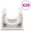 Vidaxl Cable Trunkings With Clips Diameter10 M PVC-115794864