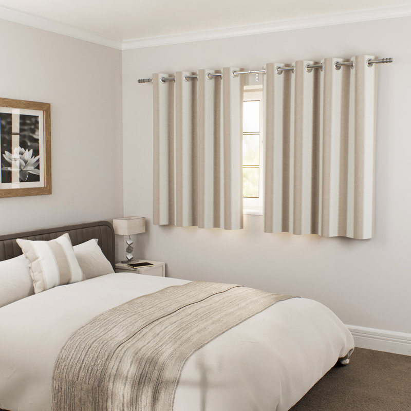 Blackout Curtain, Natural, 229cm Width x 229cm Drop