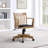 Genevieve Vinyl Bankers Chair-2145903777