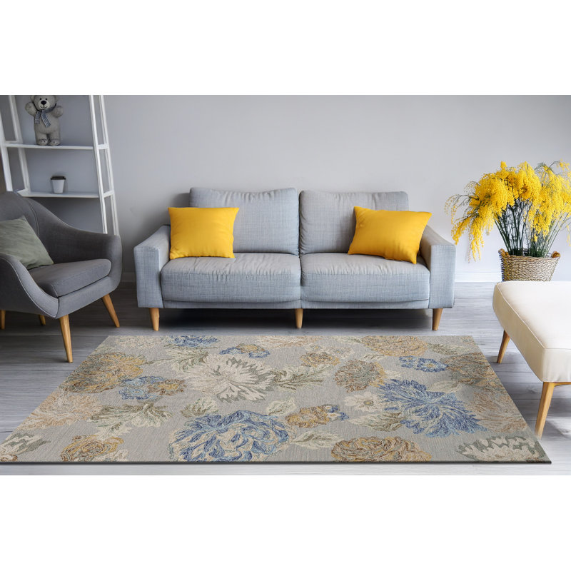 DAISY 5X8 9090-499 SAGE/MULTI, Rectangle 5' x 8'