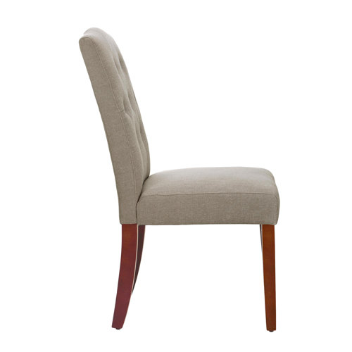 Andover Mills™ Marland Tufted Solid Wood Parsons Chair & Reviews | Wayfair