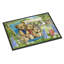 Tapis d’extérieur antidérapant à fleurs teddy-16653318