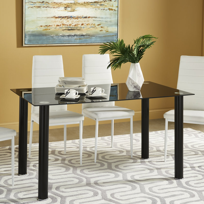 Table de salle à manger Parrish, Noirci