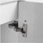Lavabo de salle de bain mural flottant de 18 pouces, avec cuvette en céramique et portes d'armoire à fermeture en douceur, convient aux petites salles de bain-120406460
