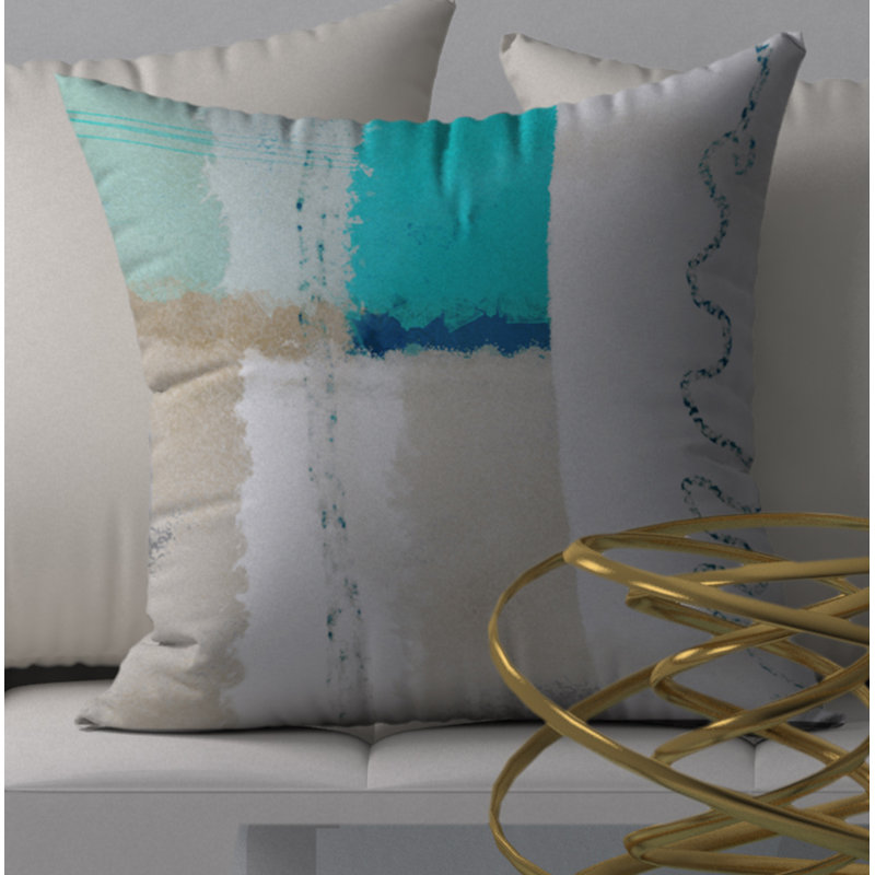 Housse de coussin carrée/insert, 24" X 24"