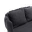 Causeuse en tissu Donneta Boucle-372572167