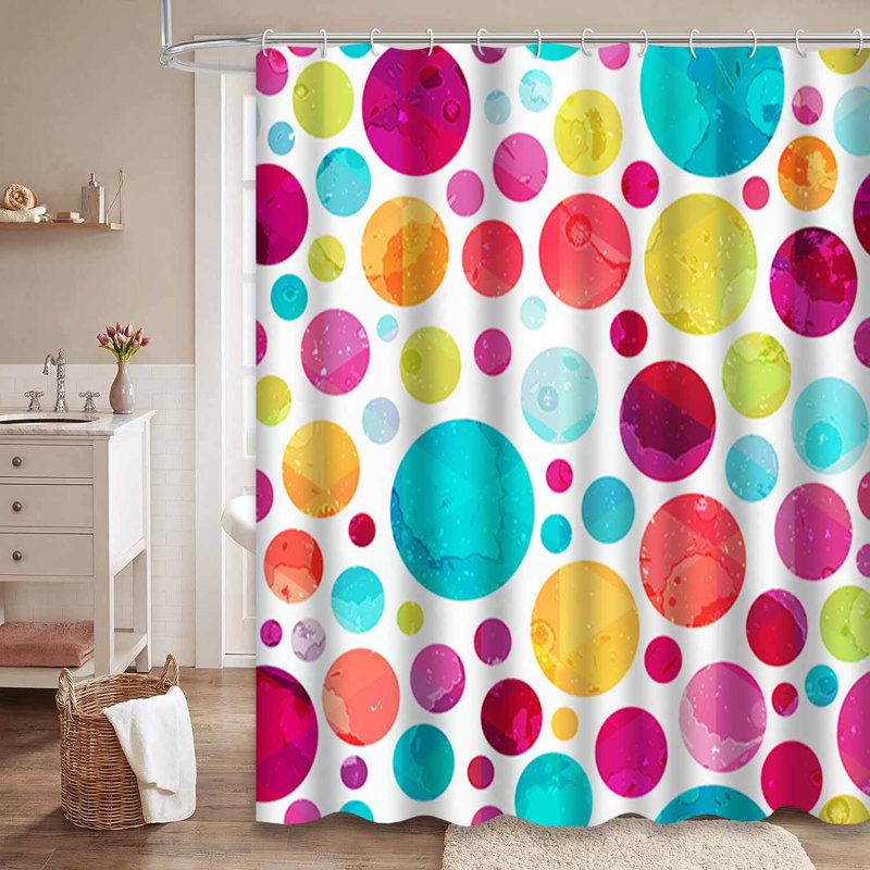 Rideau de douche Bright Bright, L 72 po x l 84 po