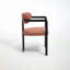Chaises de salle à manger rembourrées en métal noir Boucle-1582259434