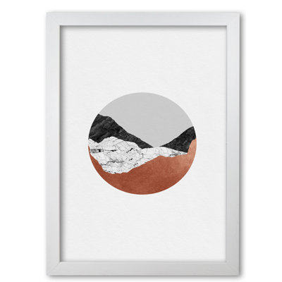 Copper Geometric III - Print