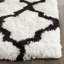 Tapis à poils longs touffeté à la main Rozanne-1872421622