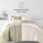 7-Piece Reversible Bedding Bundle - Solid Comforter and Patterned Sheet Set-99311803-99311807