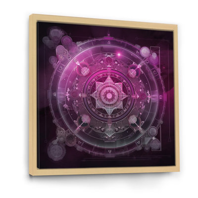 " Mystical Fuchia Sacred Chakra Energy "