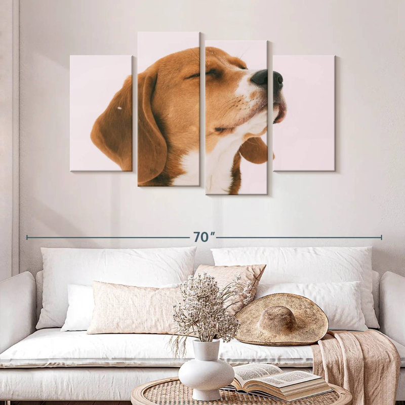 Brampt Beagle, 32'' H x 52'' W