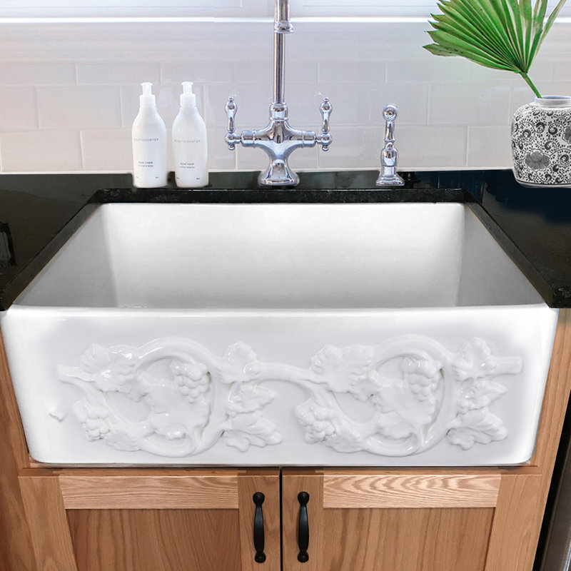 Vineyard 29.75'' L Single Basin Kitchen Sink