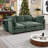 Modular Sectional Sofa With Storage & USB Ports Chenille Upholstery, L-Shaped Or U-Shaped Configurable-1425031492