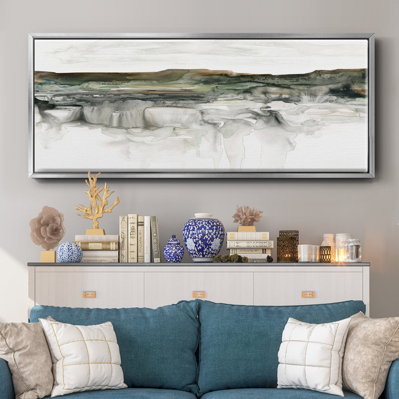 River Flow - toile encadrée