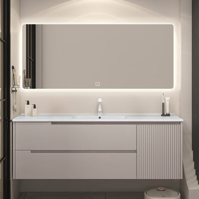 Armoire de salle de bain moderne et simple