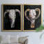Horned Skull I, toile encadrée de qualité supérieure - prête à être accrochée-1306531443-1306531447