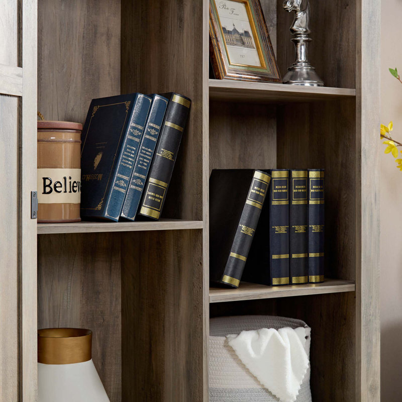 Kesa Accent Cabinet, Gray Wash