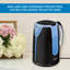 Quest 1.7L Plastic Electric Tea Kettle