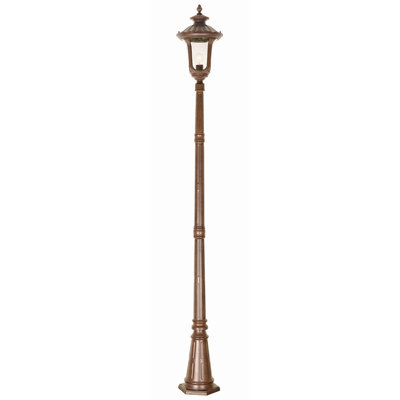 Stone Castle Lamp Post (Full)