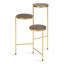 Support pour plante rond en bois massif Logan-1416642942