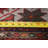 One-of-a-Kind 3'4" X 4'11" New Age Wool Area Rug in Red