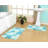 Creline Bath Rug - Arctic Blue-2081964830