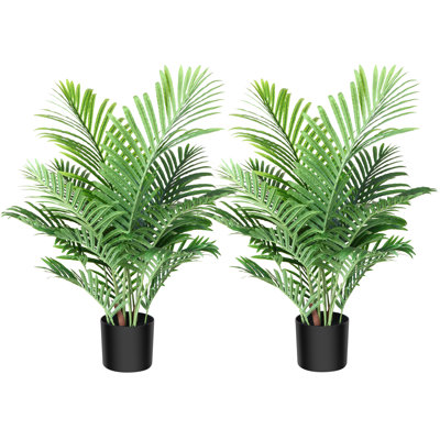 Adcock Artificial Majesty Palm Tree in Pot
