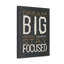 «Inspirational Dream Big Stay», art textuel sur toile tendue-1485882921