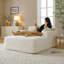 Compression Oversized Corduroy Chaise Lounge Sofa for Relaxing Comfort, No Assembly-1592268261