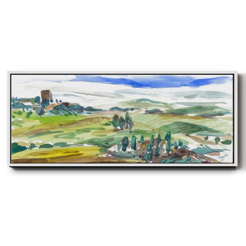 Pastel Hills I - toile encadrée