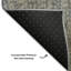 Tapis abstrait lavable à la machine de qualité supérieure Mayfield AMF2087-1123354917-1123354933