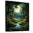 Black Floater Framed