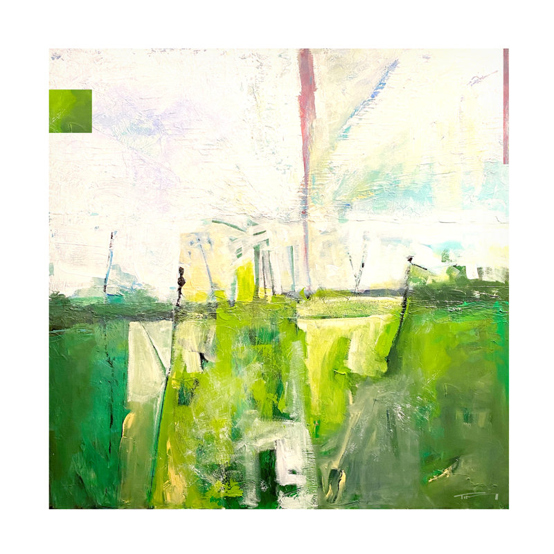 Art sur toile ,ologic, H 14 po x l 14 po