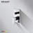 Bravat Amazing Style Square Chrome Dual Handle Faucet Modern Elegance with Superior Functionality