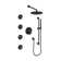 Complete Shower System with Rough-in Valve