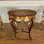 Regency Glass Top Console Table
