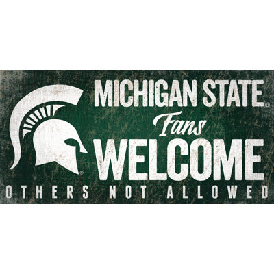 NCAA Fans Welcome Sign, décoration murale