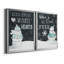 «Cold Days Warm Hearts», ensemble de 2 reproductions d'art textuel-1968301199-1968301192-1968658226