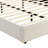 Upholstered Bed Frame with Reading Lamp and USB port-524668702