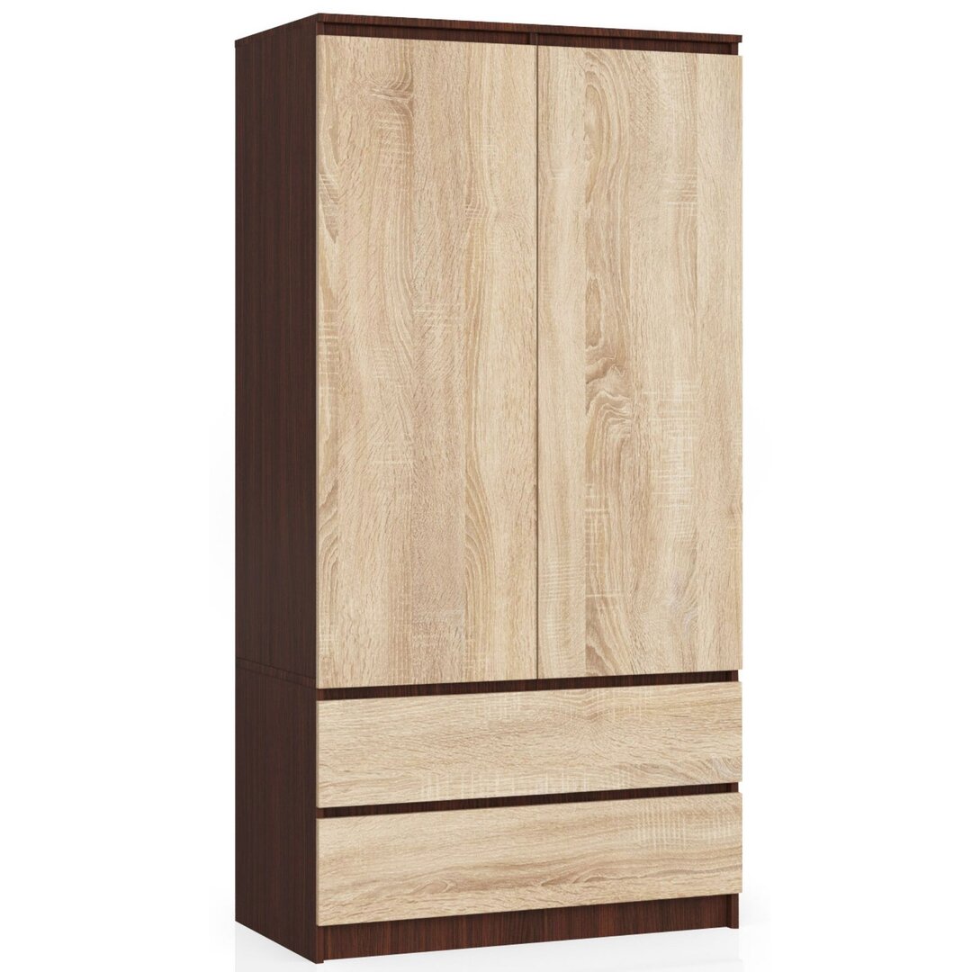 Phoebe 2-türiger Kleiderschrank