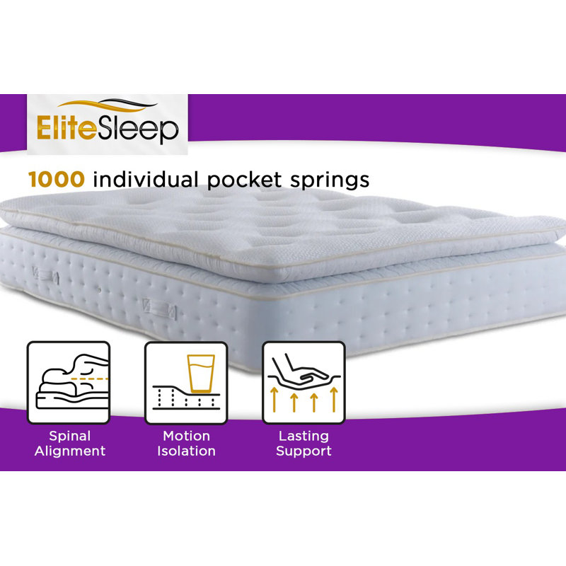 Pillow Top 1000 Mattress, Kingsize (5')