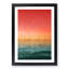 Moon Above the Ocean - Picture Frame Graphic Art Print-55732281-55732280