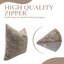 Decorative Linen 24X24 Pillow Cover, Hand Block Print Thick Linen Cushion Cover, Throw Pillowcase - MERAKI-1525704587-1508307622