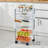 34.5'' H x 12.4'' W Utility Cart