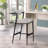 Kasaan Upholstered Counter Stool with Metal Frame-1012959669