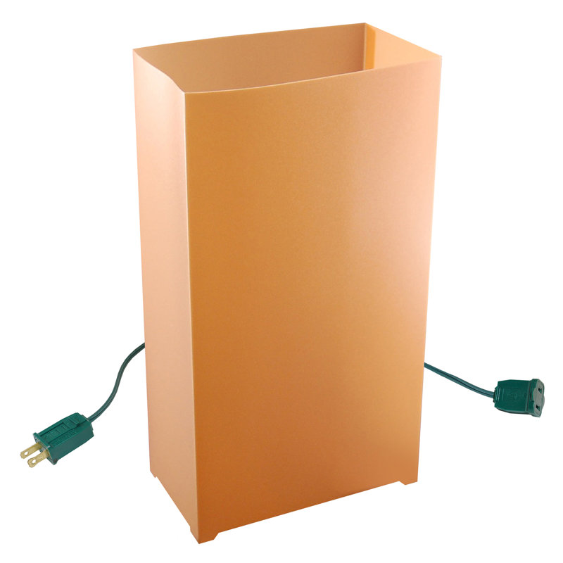 Kit de luminaire électrique, Brun clair / kraft