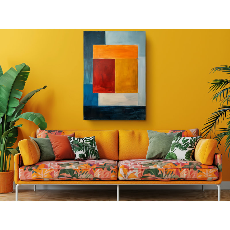 Modern Minimalist Painting Fine Art Canvas Print