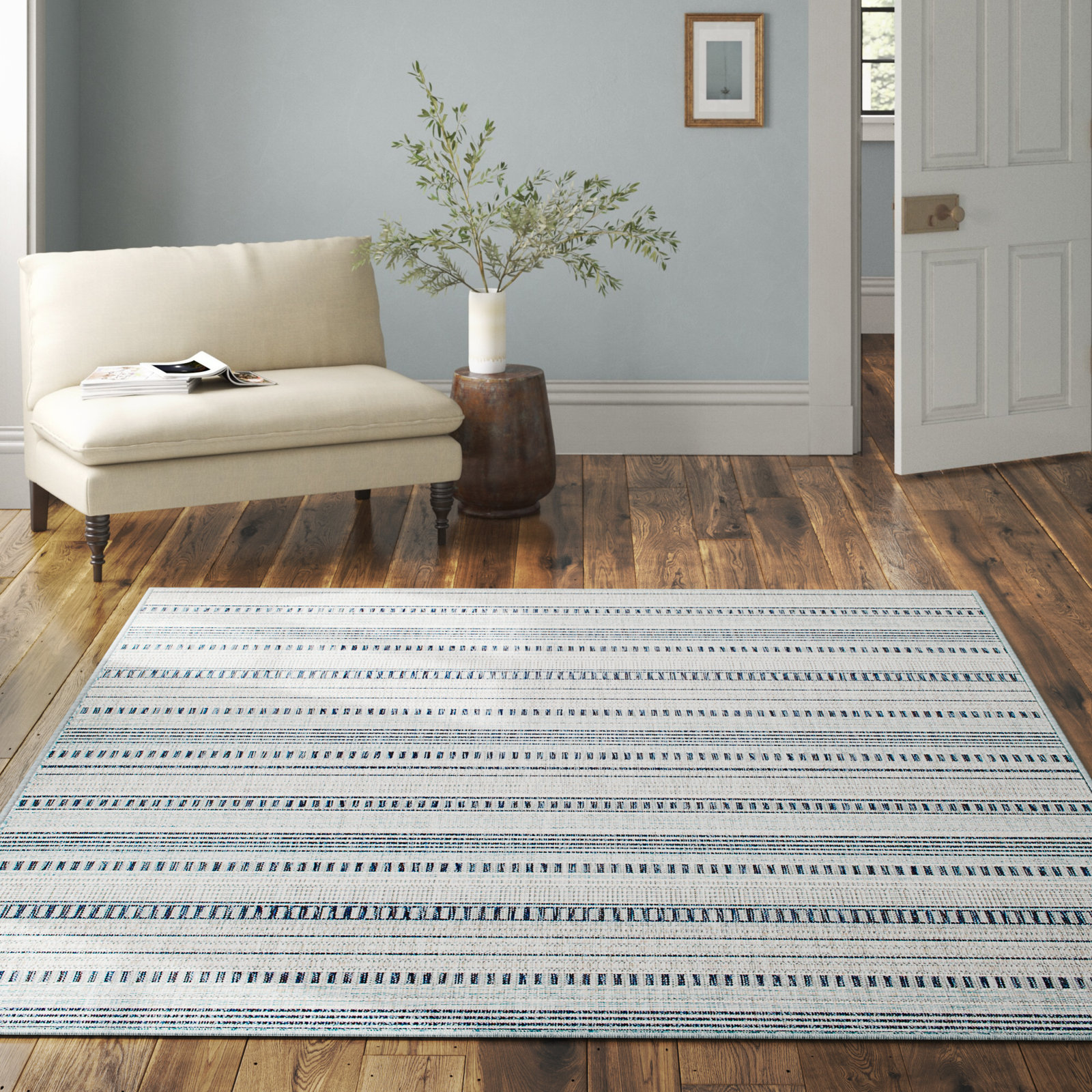 Indoor/Outdoor Rug, Rectangle 5' x 7'